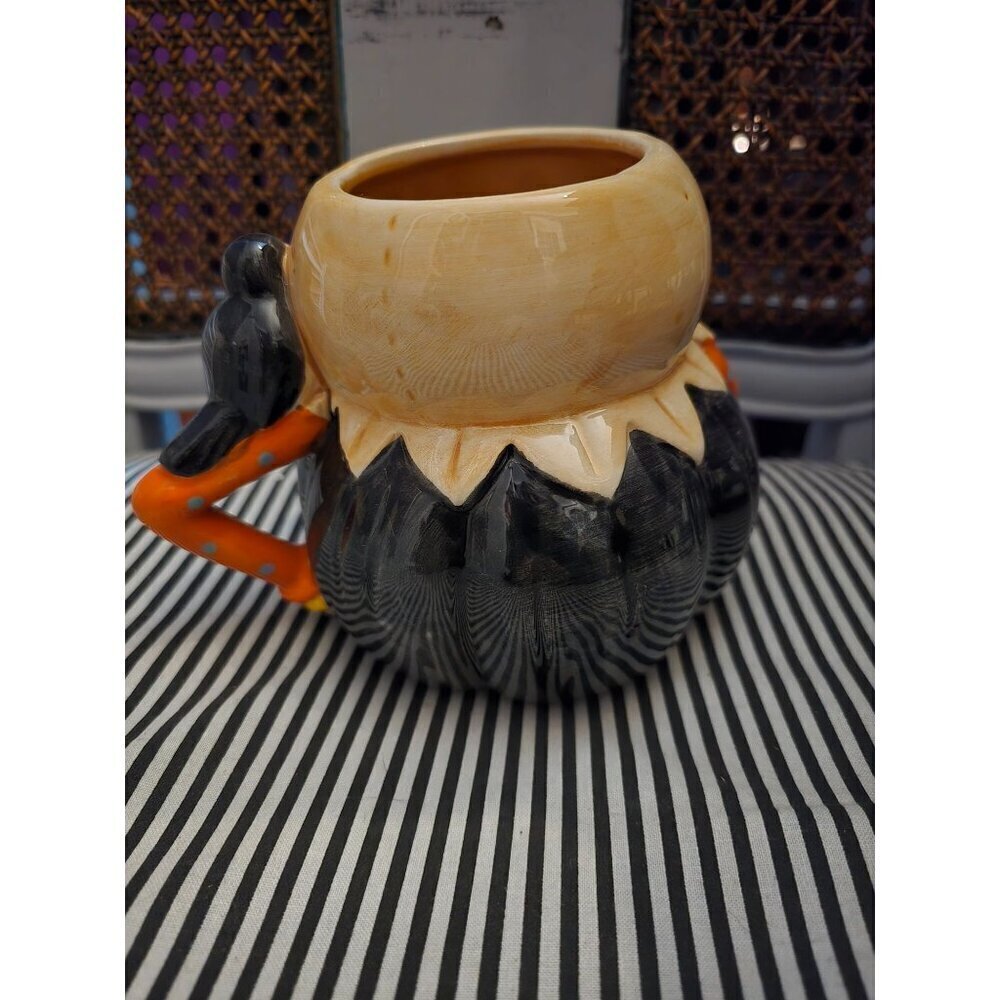 Johanna Parker Harvest Male Scarecrow Fall Coffee Mug Autumn - Picture 5 of 9